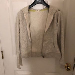 Heather grey hoodie